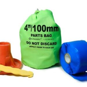 FME Drawstring Pouches (Bag) Green 4" X 8" Diameter, F-PBXS-GN