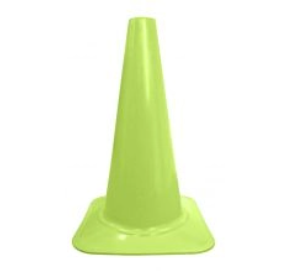 CORTINA 18" LIME GREEN TRAFFIC CONE