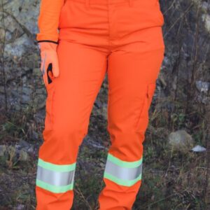 Covergalls, Women's Cargo Pant, Orange WCPP-051-4Y