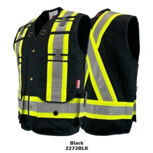 Atlas Guardian FR/AR Surveyor Summer Vests, Black