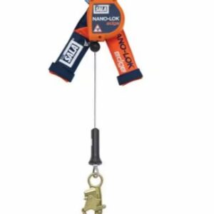 3M DBI-SALA Nano-Lok Edge SRL, cable, quick connect, 8 ft (2.4 m)