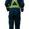 COVERALL NAVY BLUE HI VIS 100% COTTON