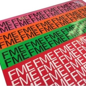 FME MAGNETIC SHEETS, ORANGE