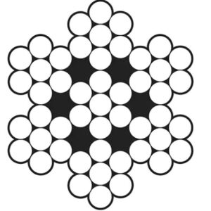 STAINLESS STEEL CABLE 7 X 7  3/64" 1000' / ROLL