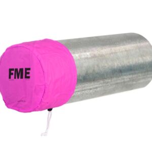 FME Nylon Pipe Covers 12" X 6" DEEP, PINK 20 PACK