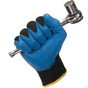 ANSELL KleenGuard G40 Coated Gloves, Foam Nitrile Coating, 15 Gauge, Nylon Shell
