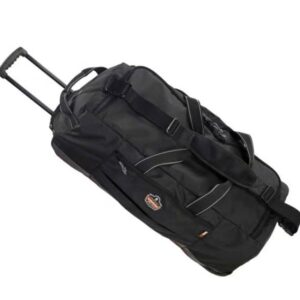 WHEELED DUFFEL BAG WITH REMOVEABLE DIVIDERS