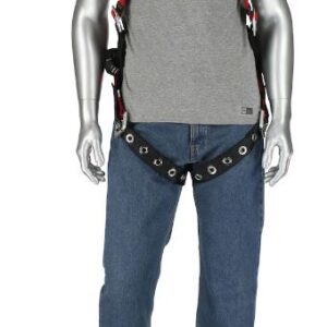 Professional H-Style Full Body Harness with Aluminum Hardware, Integrated Padding and 5 Points of Adjustment - CSA Class AFPX
