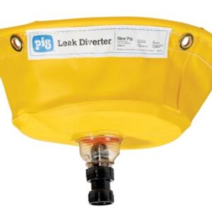 LOW-PROFILE PIPE LEAK DIVERTER TARP