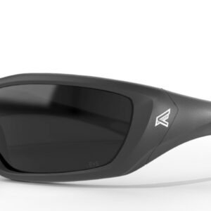 Edge Eyewear ROBSON Glasses, Smoke Lens, Black Frame