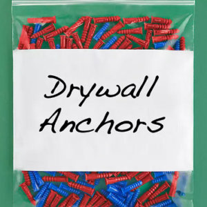 10 x 12" 2 Mil White Block Reclosable Bags