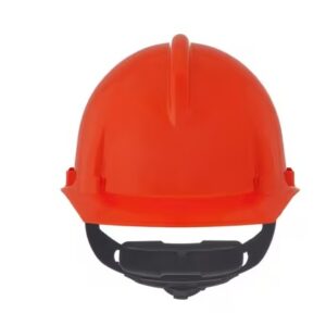 MSA Hard Hat Slotted Cap Style, w/1-Touch Suspension, Colour Orange