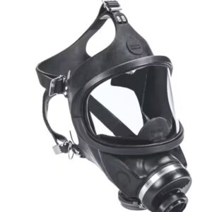 Ultravue Facepiece, silicone, Black Size Large, Chin Type Style