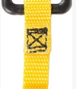 3M DBI-SALA D-Ring Attachment ,non-conductive, yellow, 0.5 in x 2.25 in (1.2 cm x 5.71 cm), 10 pack