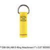 3M DBI-SALA D-Ring Attachment, 1 in x 3.5 in, 10 ea/Pack