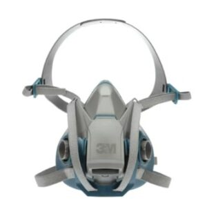 3M Rugged Comfort Quick Latch Half Facepiece Reusable Respirator, 10/case