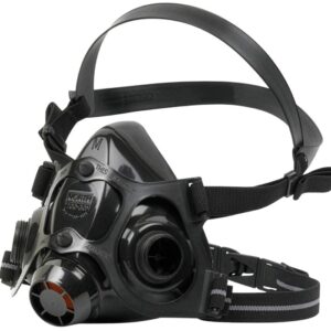 Half Mask, Silicone with Dual N-Series Cartridge Connectors