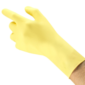 AlphaTec® Flocked-lined natural rubber gloves