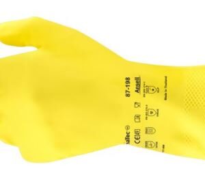 AlphaTec™ Light-duty rubber protective gloves water repellence