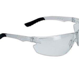 Dynamic Firebird Rimless Safety Glasses with Clear Temple, Indoor Outdoor Lens and 3A Coating