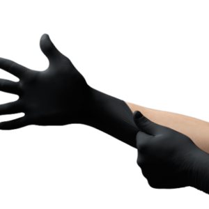 MICROFLEX™ MidKnight™ MK-296 Black nitrile exam gloves